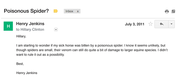 Illustration for article titled In The Interest Of Full Transparency, Here Are The 7 Emails I Sent To Hillary Clinton About My Sick Horse
